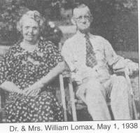 Dr William Lomax & wife Hettie Dugan